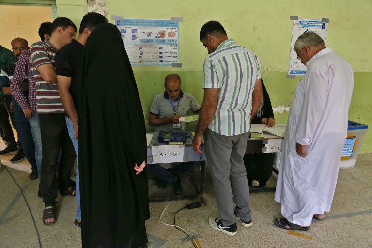 People in the Kurdistan Region and Iraq vote in the parliamentary elections across the country. (Photo: AFP)